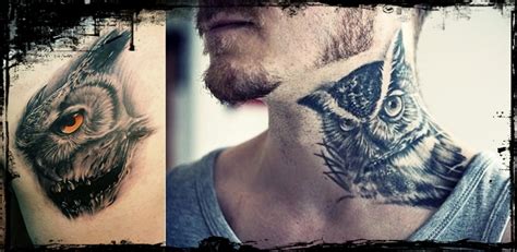 16 Cool Owl Tattoos For Men ~ Everything About Tattoos