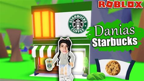 Dania´s Eigener Starbucks Store In Adopt Me City ☕ Café Speedbuilding