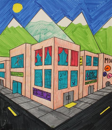 2 Point Perspective Mrs Kadys Artroom
