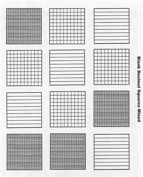 11 Best Images Of Decimal Hundredths Grid Worksheets Blank Hundreds