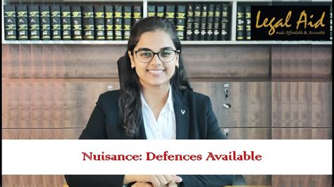 Latlaw Of Torts 09 Nuisance Defences Available Youtube