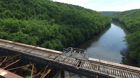 The Clarion Trestle Forest County Romantic Road Beautiful Mountains