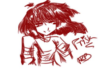 Frisk Doodle Undertale By Amber Koi Pop On Deviantart