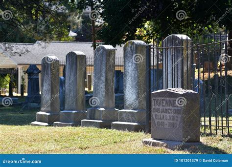 Tombstone Row Editorial Stock Image Image Of Headstone 101201379