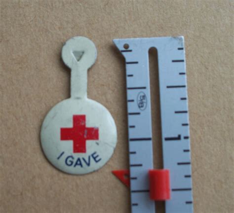 Vintage American Red Cross Blood Donor Pin Collection Free Etsy