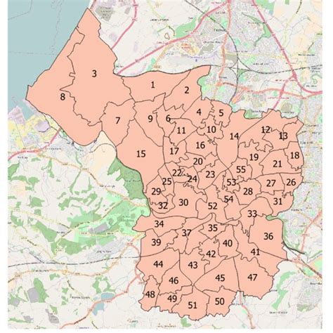 Spatial Disaggregation For Modelled Zones In The City Of Bristol Download Scientific Diagram