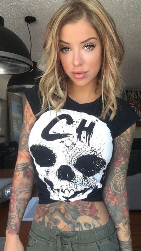 Inked Girls Tattoos For Women Hot Tattoos Girl Tattoos Tattoo Girls Tatoos Skull Art
