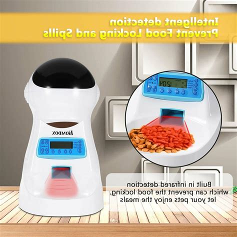Buy the best and latest automatic pet feeder on banggood.com offer the quality automatic pet feeder on sale with worldwide free shipping. Automatic Pet Feeder Dog Cat Programmable Animal Food