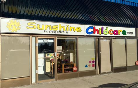 Sunshine Childcare Center Edmonton Ab
