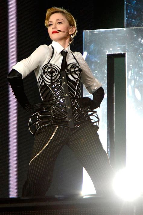 madonna s most sensational stage costumes stage costume couture designers fashion