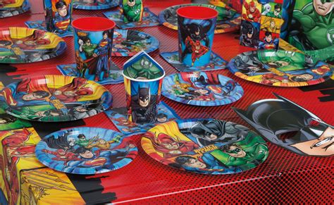 Justice League Dinner Plates 8ct Plates Amazon Canada