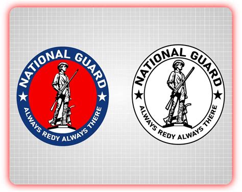 National Guard Svg National Guard Seal National Guard Logo Etsy