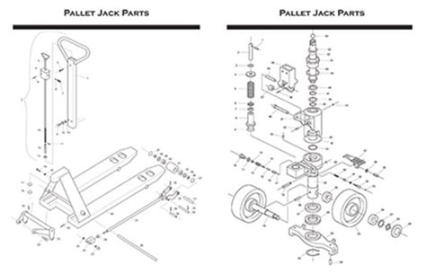 Crown Pallet Jack Parts Diagram
