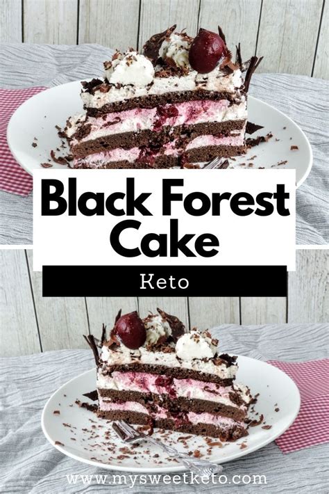Majestic Low Carb Black Forest Cake My Sweet Keto Low Carb Recipes