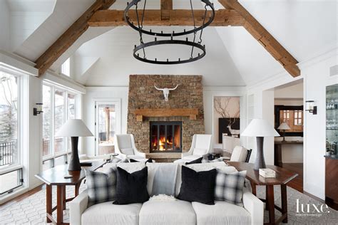 Artwork And Views Inspire An Aspen Homes Redesign Luxe Interiors Design