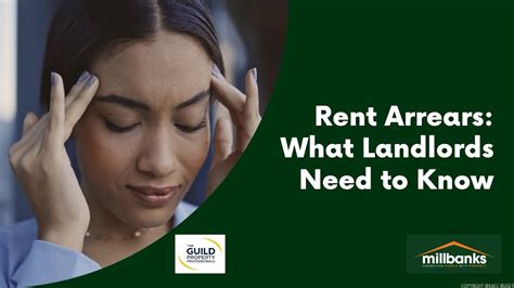 Rent Arrears What Landlords Need To Know Youtube