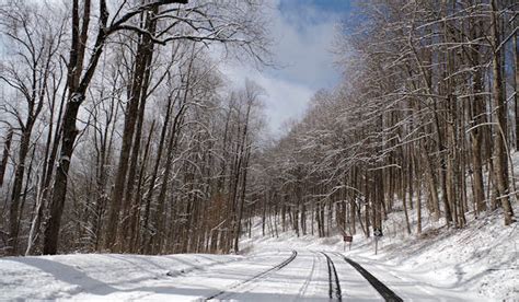 Blue Ridge Parkway Snow Photos