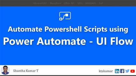 Automate Powershell Scripts Using Ui Flow Robotic Process Automation