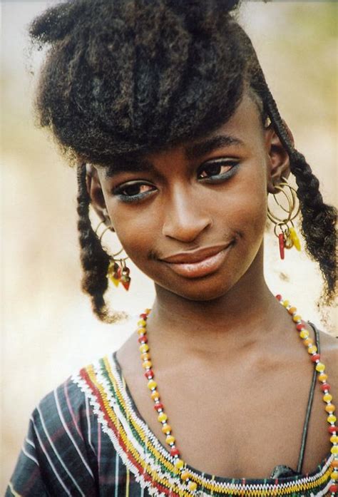 Africa Wodabé Fulani Girl © Johan Gerrits African People