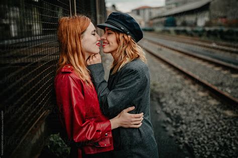 Beautiful Lesbian Couple Shoot On An Abandoned Railway By Thais Varela Free Download Nude