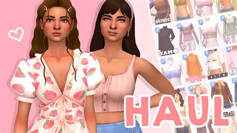 Best Cc Finds Sims 4 Custom Content Haul Maxis Match Youtube