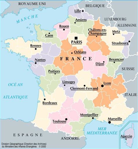 Mapa Politico Francia Mapa Politico De Francia Con Nombres Images And Photos Finder