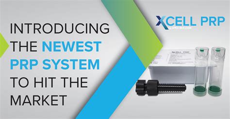 Apex Biologix Announces Their New Xcell Prp System Press
