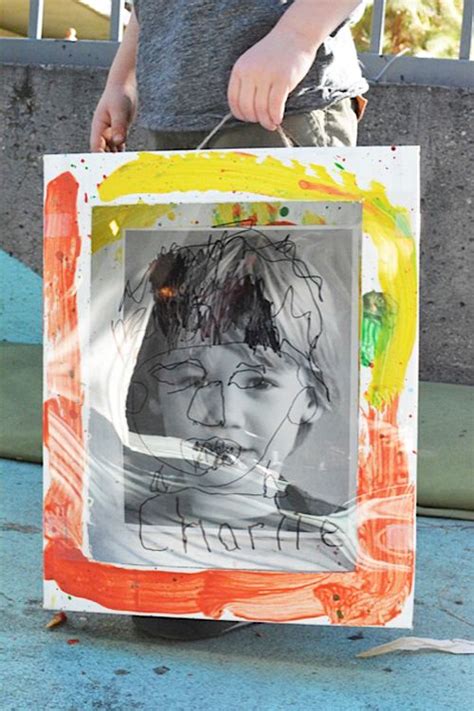 Art Adventures Reggio Inspired Self Portrait Shadow Boxes Meri