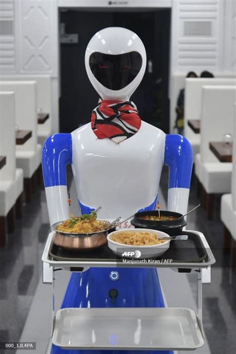 robot restaurant 6 robot team to serve food comes in this city bangalore nyoooz