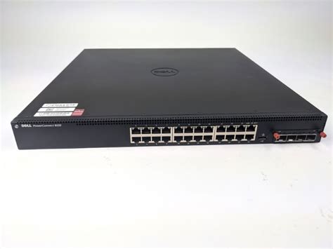 Dell 8132 Powerconnect 24 Port 10gb Switch Php6j 4 Port 10gb Sfp Rail Kit