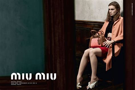 Marine Vacth By Steven Meisel For Miu Miu Ss 2015 The Fashionography