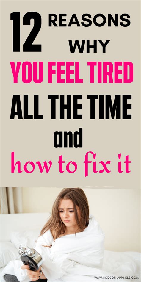 why do you feel tired all the time what s the reason to feel fatigued and exhausted every day