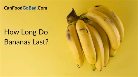 How Long Do Bananas Last And Signs To Tell If Theyre Bad Tips To Store
