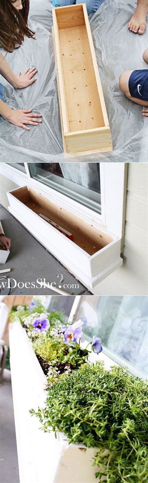 **my window flower boxes are made to fit my windows which are 60 inches long. 20 Gorgeous Window Box Ideas Adding Floral Magnificence To ...