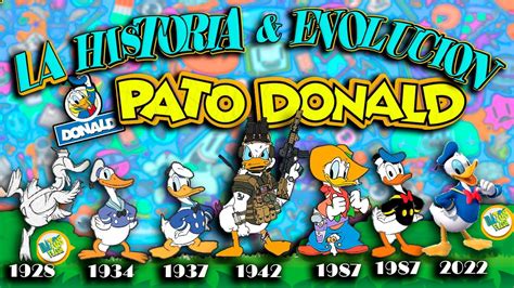 La Historia Y Evolucion Del Pato Donald Documental 1934 2022