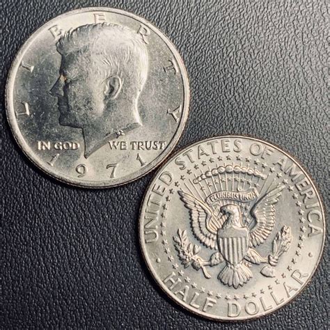 1971 Pandd Kennedy Half Dollar Old Estate Coins
