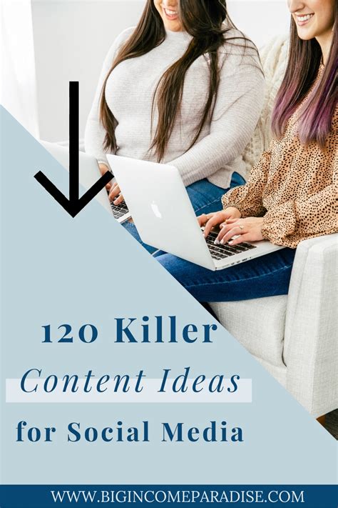 Killer Content Ideas For Social Media Social Media Content Ideas