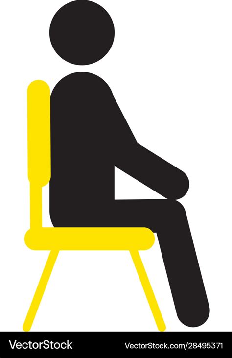 Silhouette Man Sitting