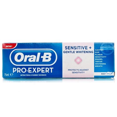 Buy Oral B Pro Expert Sensitive And Gentle Whitening Toothpaste