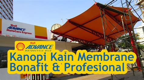 Menikmati sunrise di surabaya north quay. Pemasangan Kanopi Kain Membran SPBU Shell | Harga Tenda ...