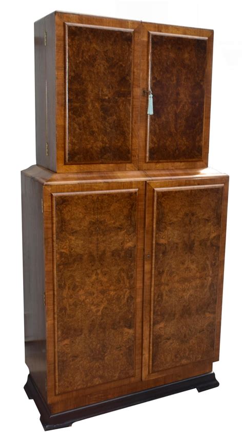 Our products are storage solutions, a helping hand at a cocktail party and above all a statement in style. Art Deco Walnut Fronted Cocktail Drinks Cabinet Dry Bar ...