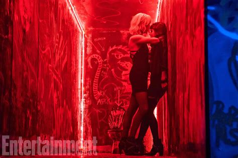 charlize theron and sofia boutella atomic blonde charlize theron blonde movie