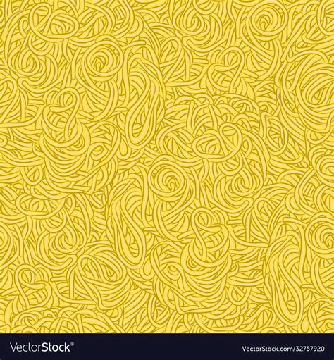 seamless pattern spaghetti pasta ramen noodles vector image