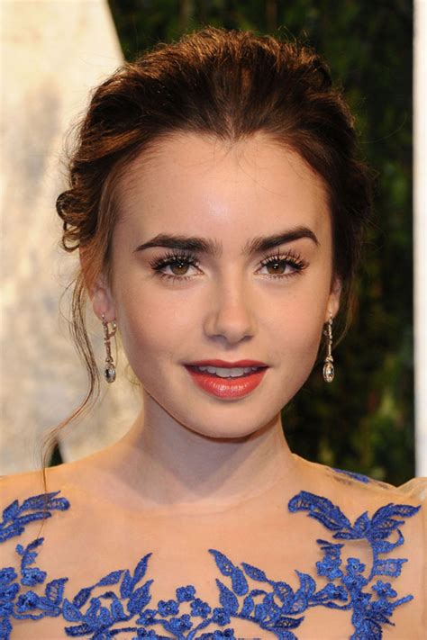 Watch lily colins touching things in a box (youtube.com). Lily Collins - photos, news, filmography, quotes and facts ...