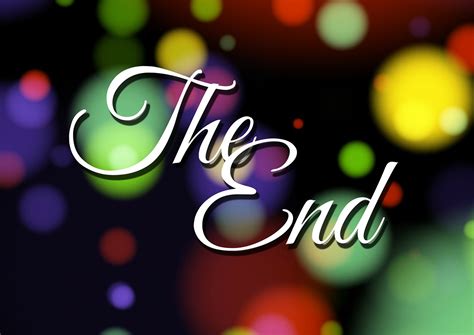 Free The End Download Free The End Png Images Free Cliparts On
