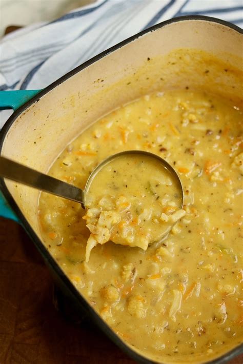 Incredible Roasted Vegan Cauliflower Soup Easy Recipe The Cheeky