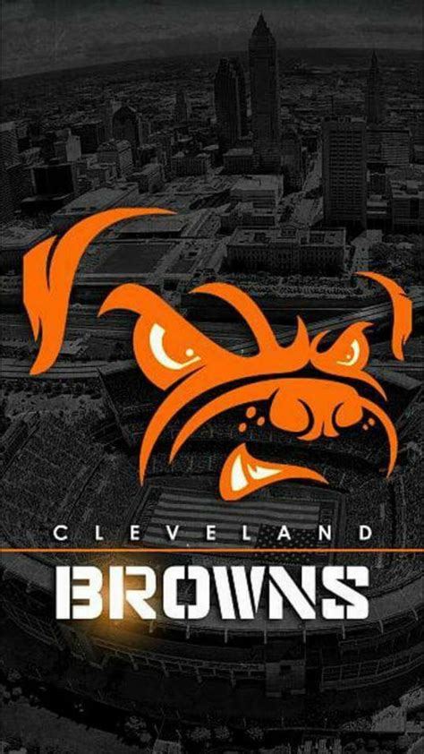 Download Cleveland Browns Dog Logo Wallpaper