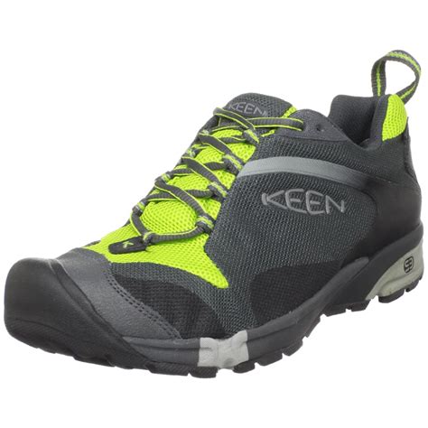Keen Mens Tryon Waterproof Trail Running Shoe In Gray For Men Dark