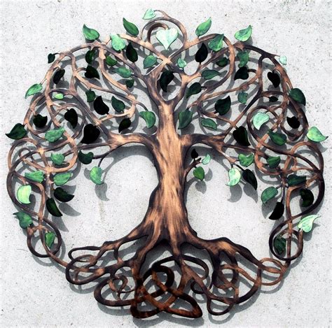 Tree Of Life Large Metal Wall Art By Humdingerdesignsetsy On Etsy