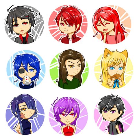 Atlas World Chibi Badges By Evilkuro Yuki On Deviantart